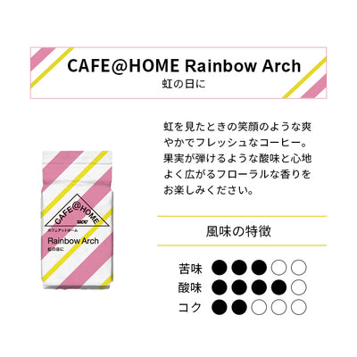 CAFE＠HOME Rainbow Arch 虹の日に