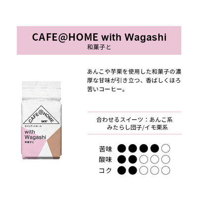 CAFE@HOME Food with 6Pコーヒーセット & 物語のある砂糖：アニマルカフェ（いぬ）